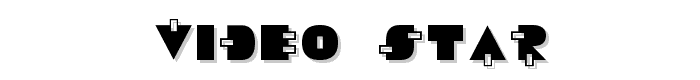 Video Star font